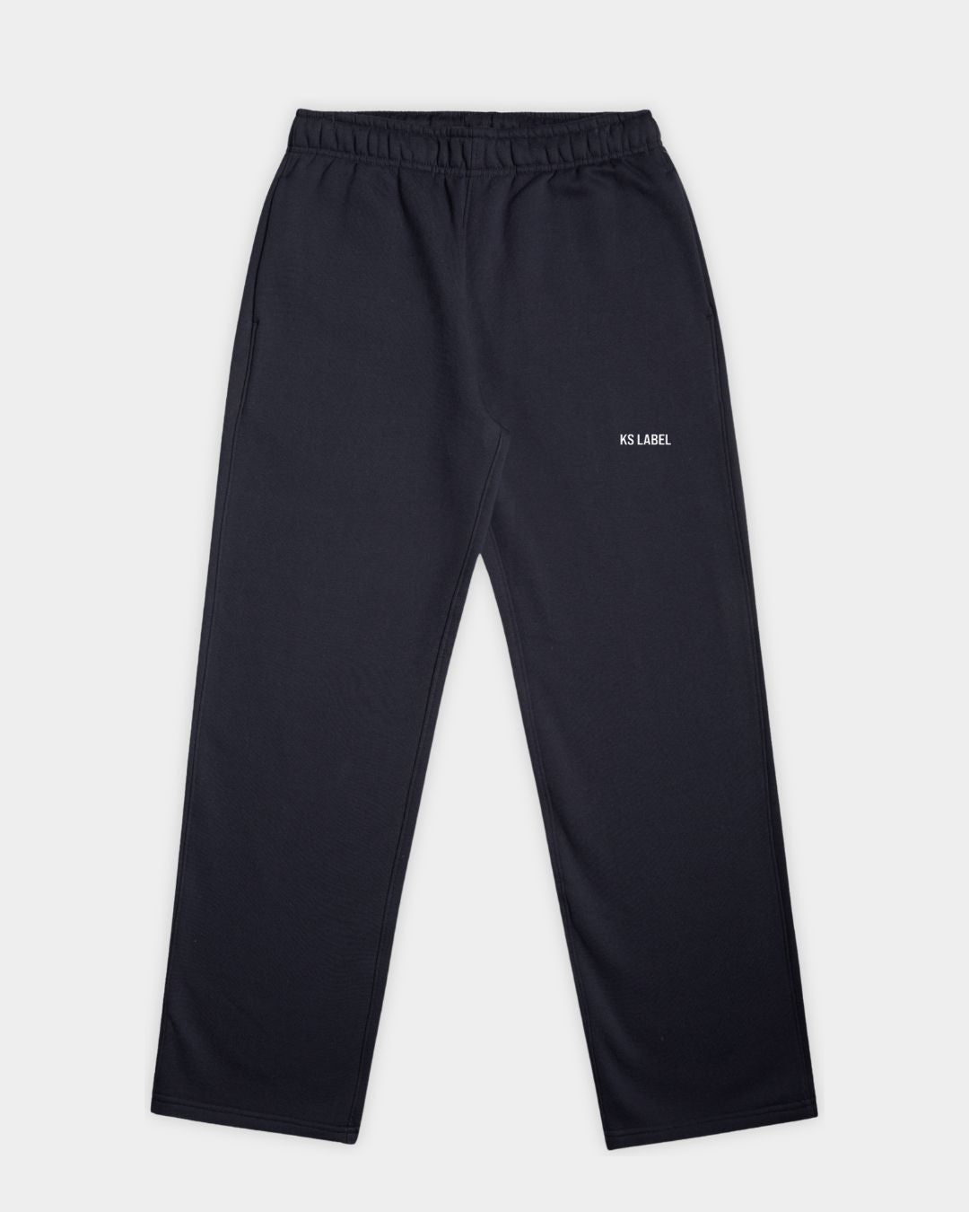Front KSL Sweat Pants in Ink Blue Flatlay
