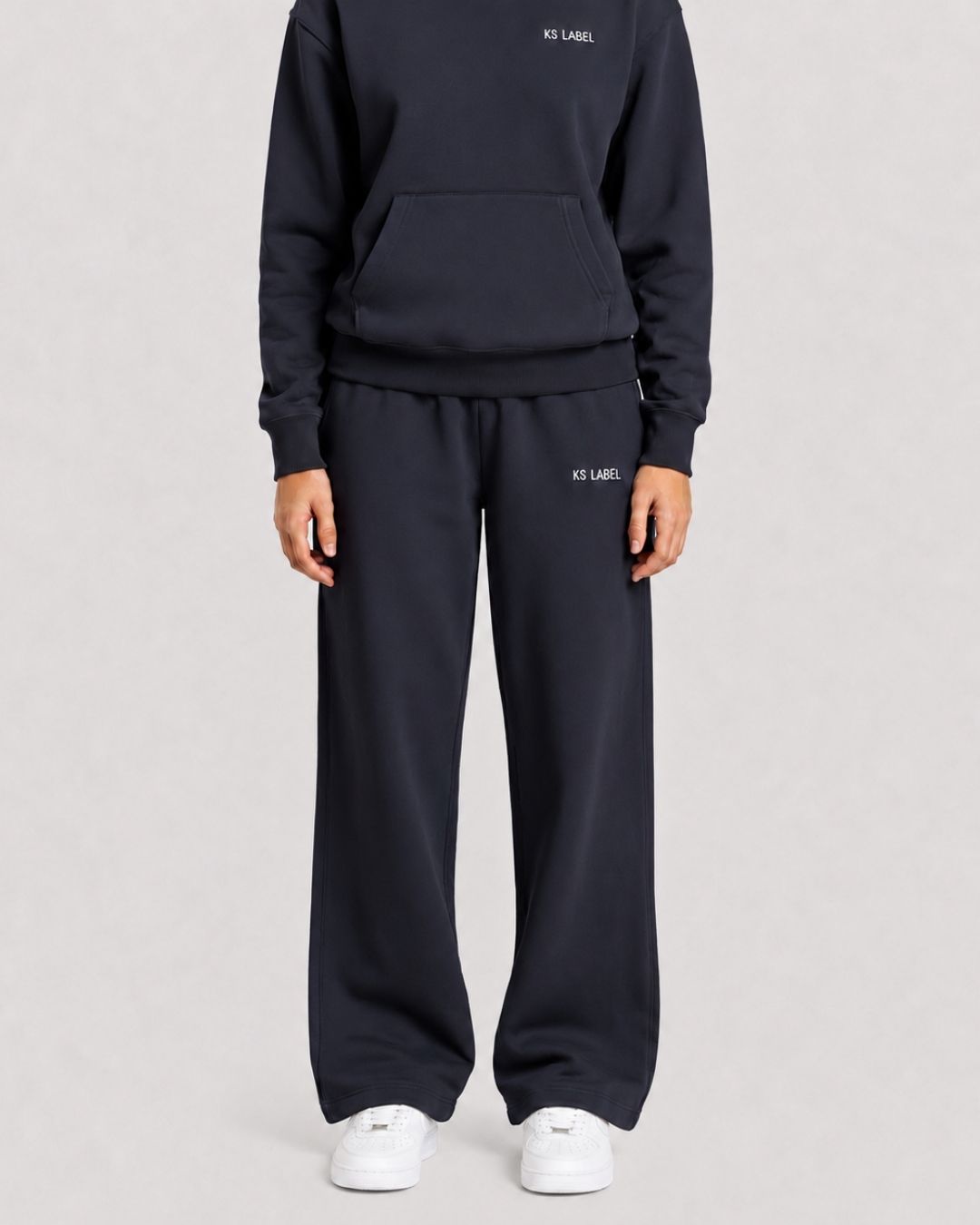 Front_KSL_Sweat_Pants_in_Ink_Blue_Model