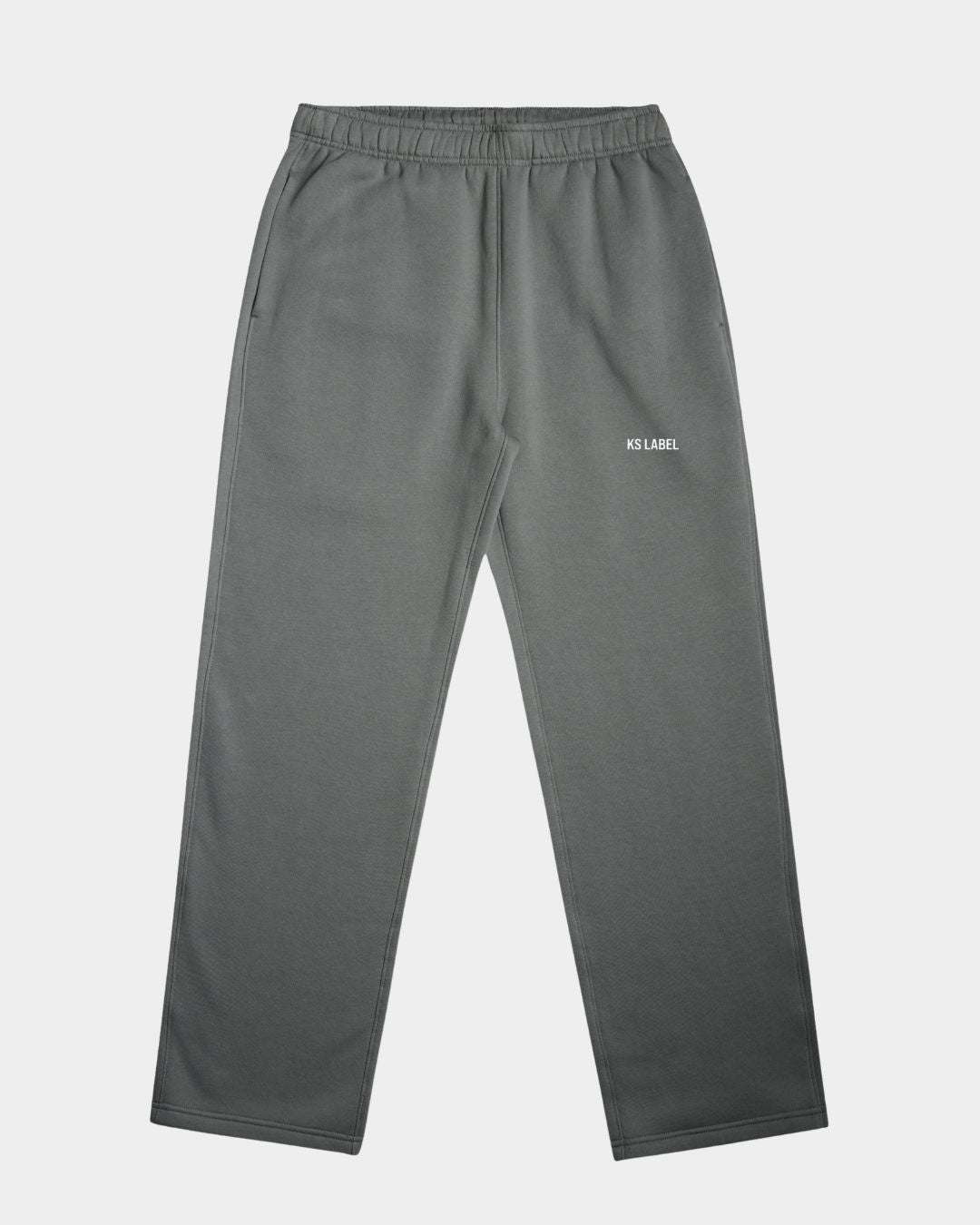 Front KSL Sweat Pants in Shadow Flatlay