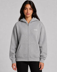Front_KSL_Zip Hood in Grey Marle_Model