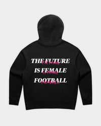 HER ERA Essential Hood in Black Flatlay Back