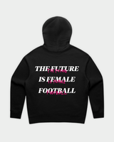 HER ERA Essential Hood in Black Flatlay Back