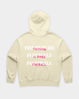 HER ERA Essential Hood in Butter Flatlay Back