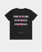 Her Era Essential Black Youth Flatlay Back