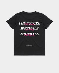 Her Era Essential Black Youth Flatlay Back