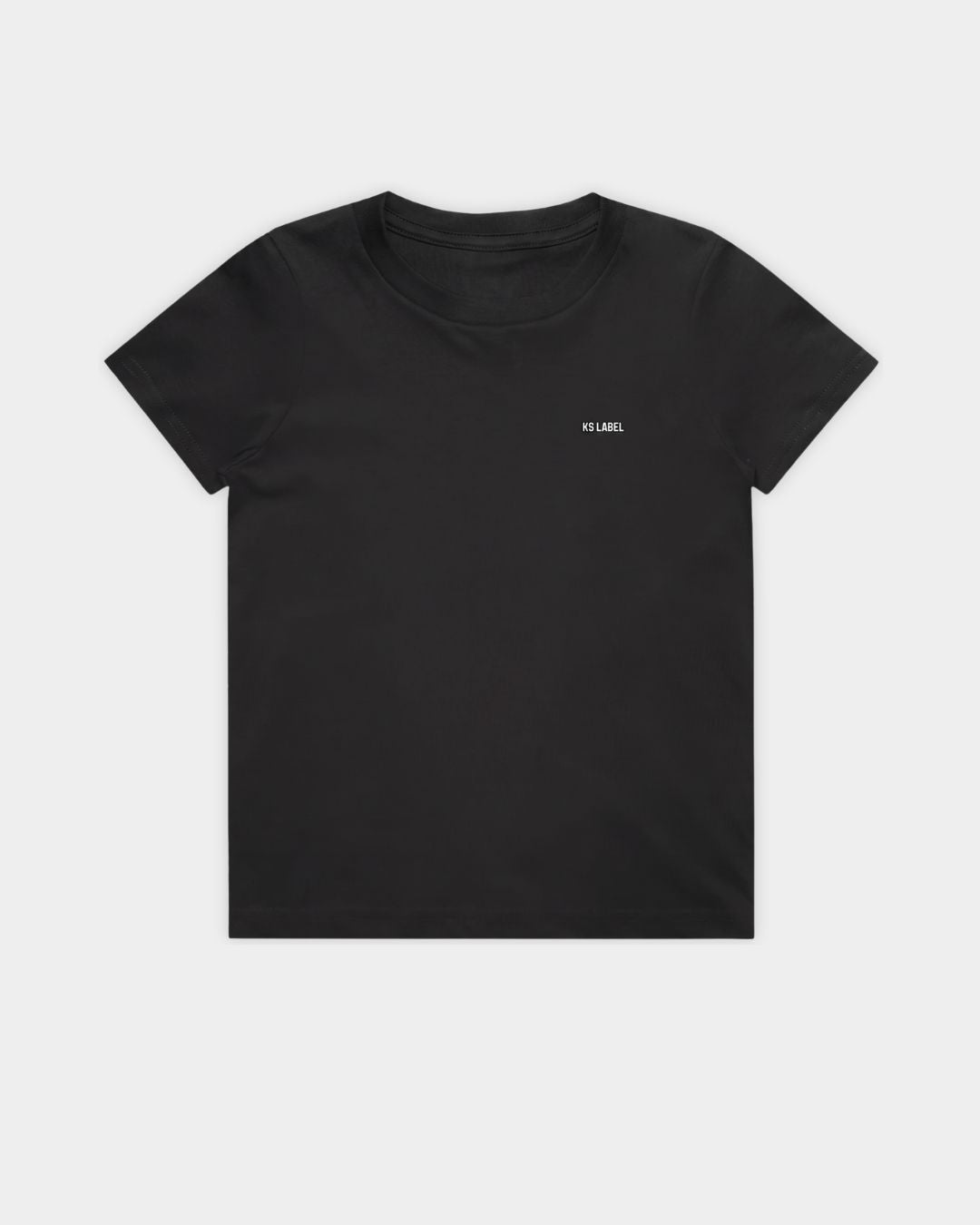 Her Era Essential Black Youth Flatlay Front