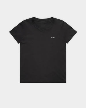 Her Era Essential Black Youth Flatlay Front