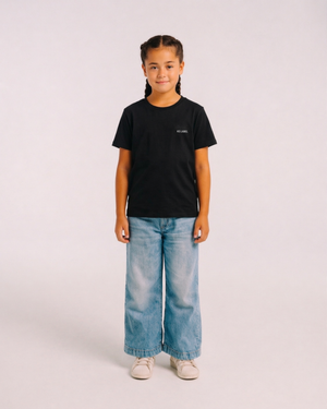 Her Era Essential Youth Black Front Model KS Label