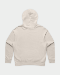KSL Essential Hood in Bone Flatlay Back
