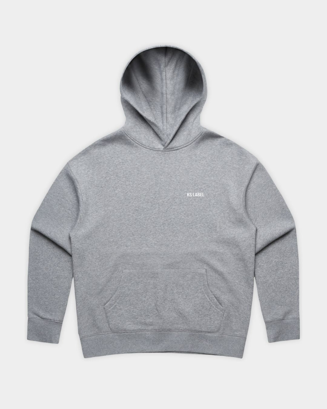 KSL_Essential_Hood_in_Grey Marle_Flatlay_Front