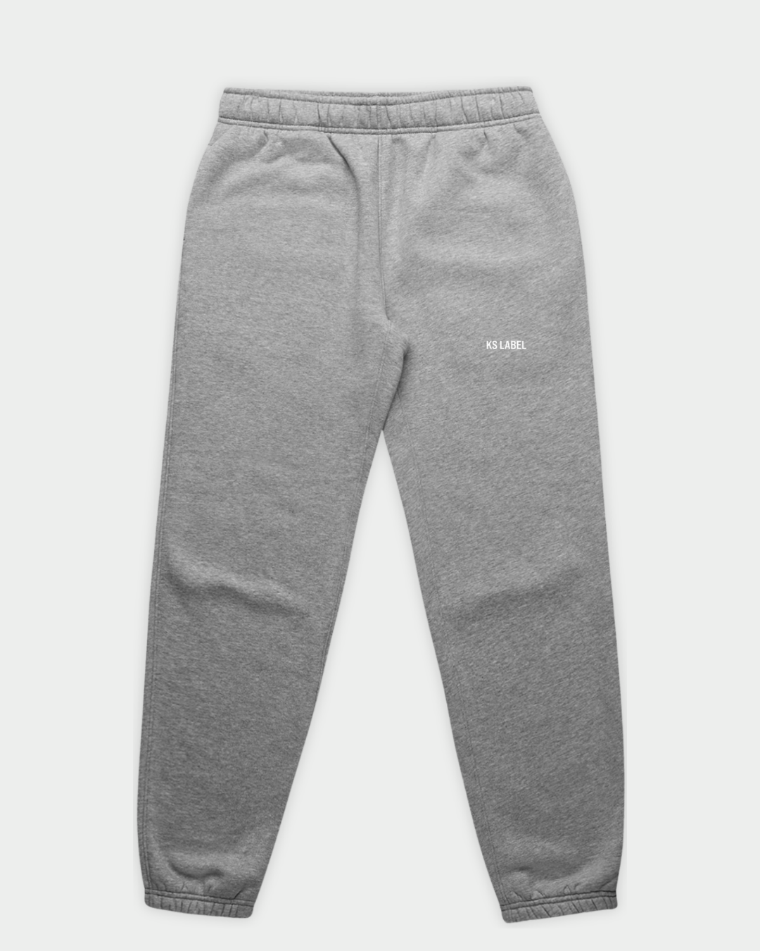 KSL Joggers in Grey Marle Flatlay Front