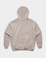 KSL Oversized Hood in Mushroom Flatlay Back