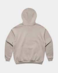 KSL Oversized Hood in Mushroom Flatlay Back