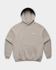KSL Oversized Hood in Mushroom Flatlay Front