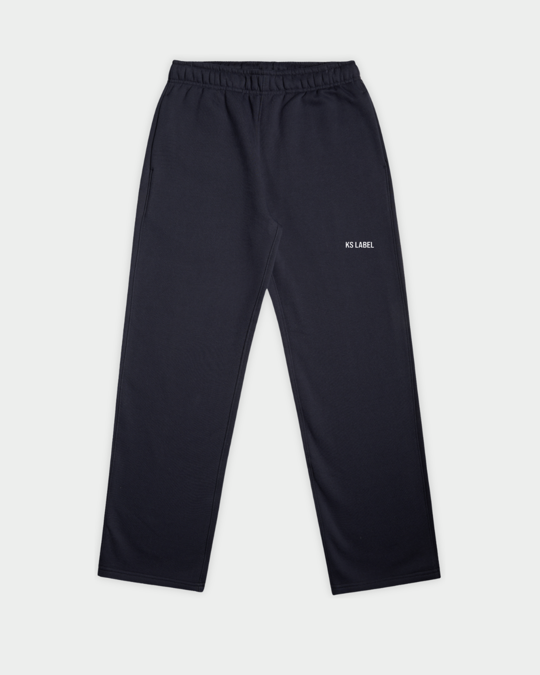 KSL Sweat Pants in Ink Blue Flatlay Front