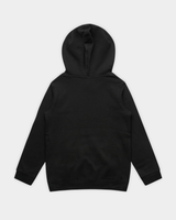 KSL Youth Hoodie in Black Flatlay BACK