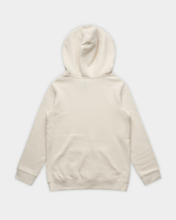 KSL Youth Hoodie in Ecru Flatlay Back