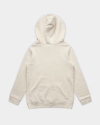 KSL Youth Hoodie in Ecru Flatlay Back