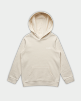 KSL Youth Hoodie in Ecru Flatlay Front