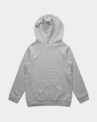 KSL Youth Hoodie in Grey Marle Flatlay Back