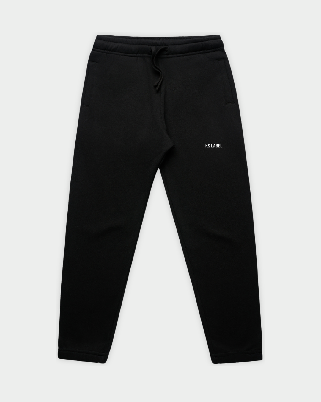 KSL Youth Sweat Pants in Black Flatlay Front