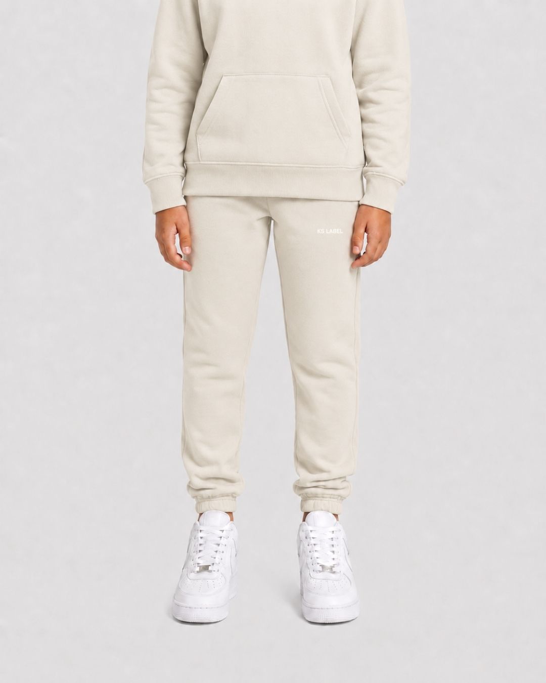 KSL_Youth_Sweat_Pants_in_Ecru_Model_Front