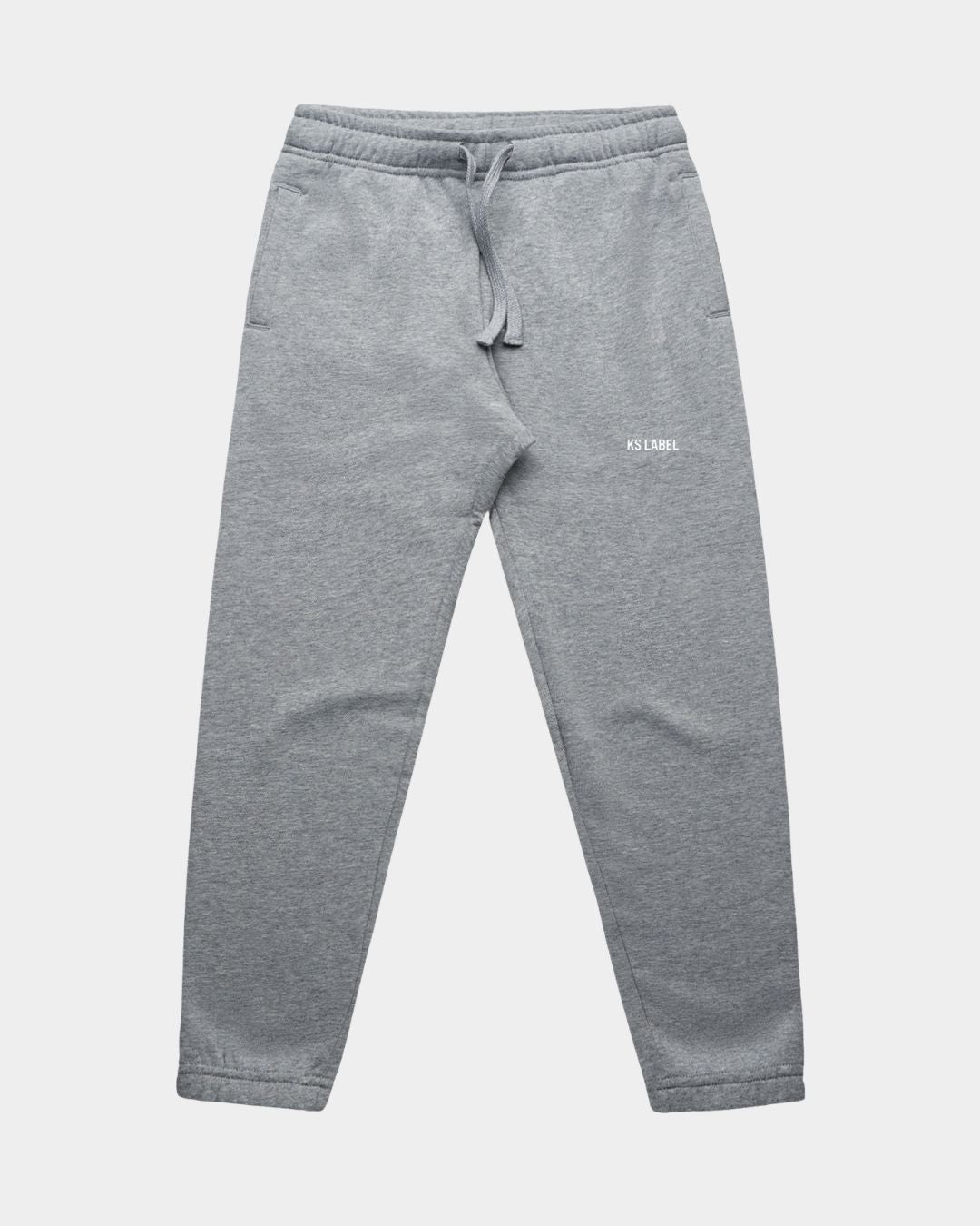 KSL_Youth_Sweat_Pants_in_Grey Marle_Flatlay_Front