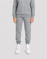 KSL_Youth_Sweat_Pants_in_Grey Marle_Model_Front