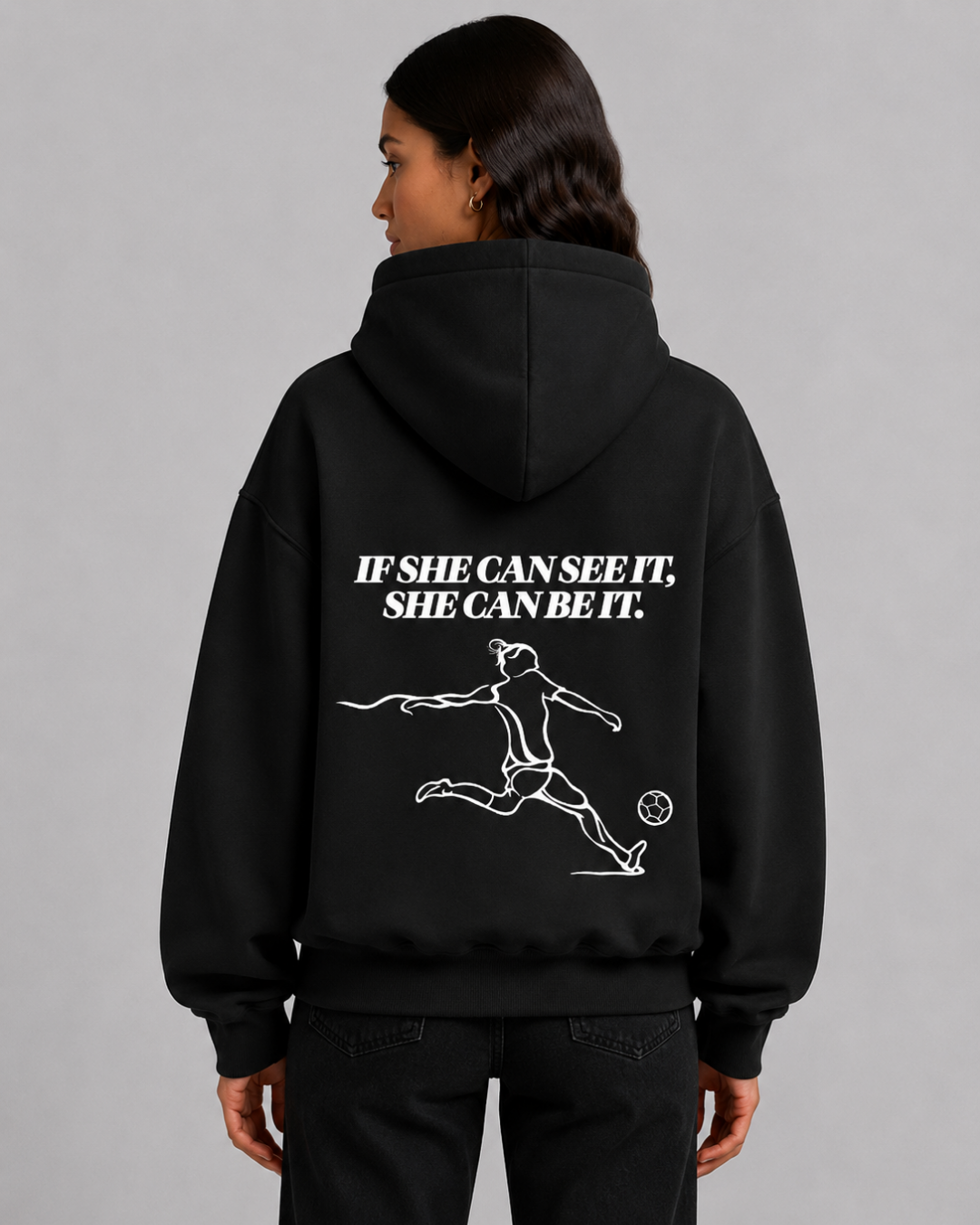 SHE CAN — OVERSIZED HOOD