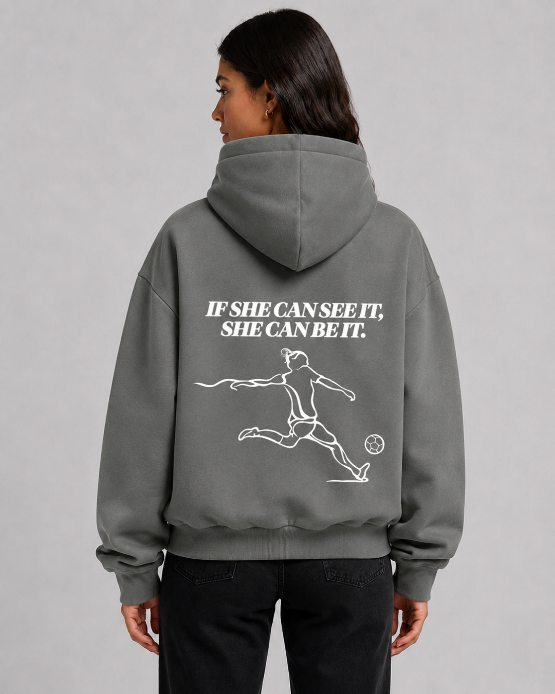 SHE CAN — OVERSIZED HOOD