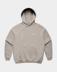SHE CAN Oversized Hood in Mushroom Flatlay Front