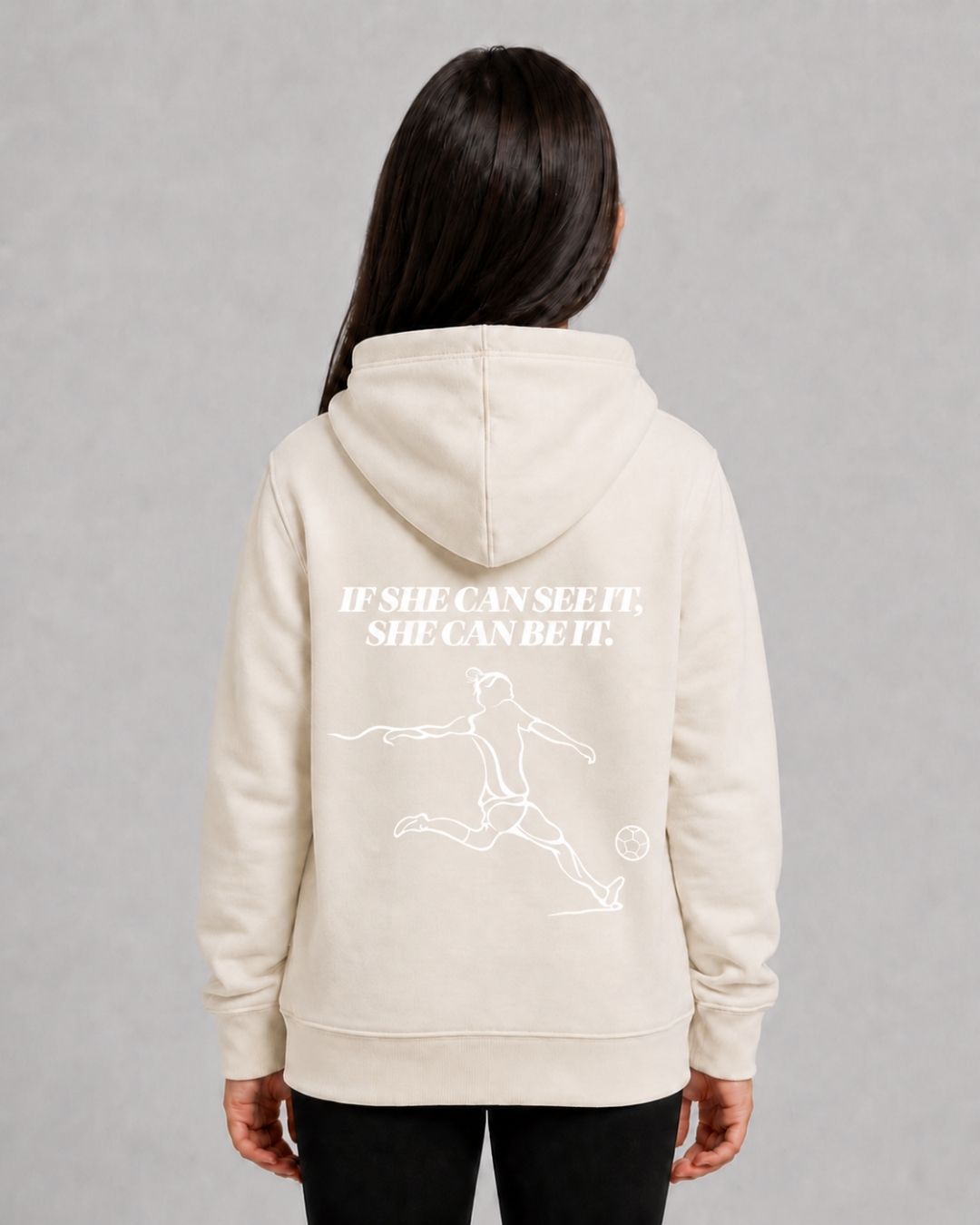 SHE_CAN_Youth_Hood_in_Ecru_Model_Back